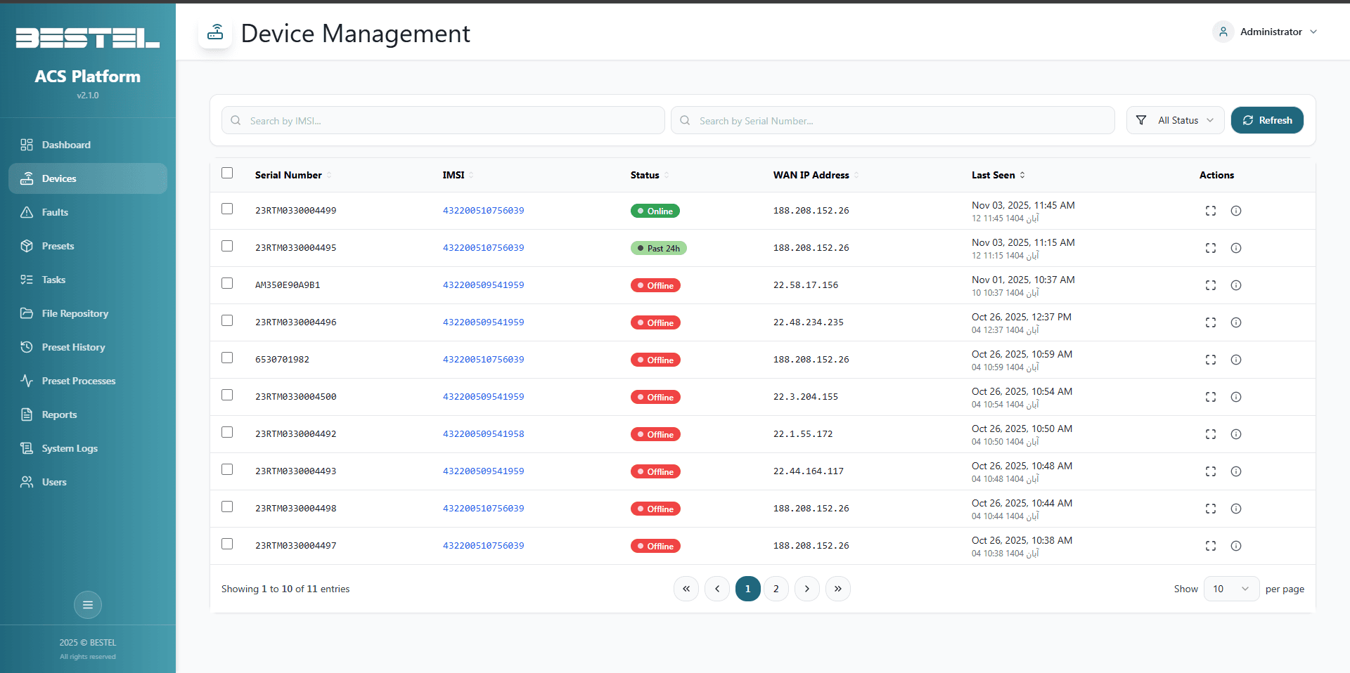 Device Inventory Dashboard